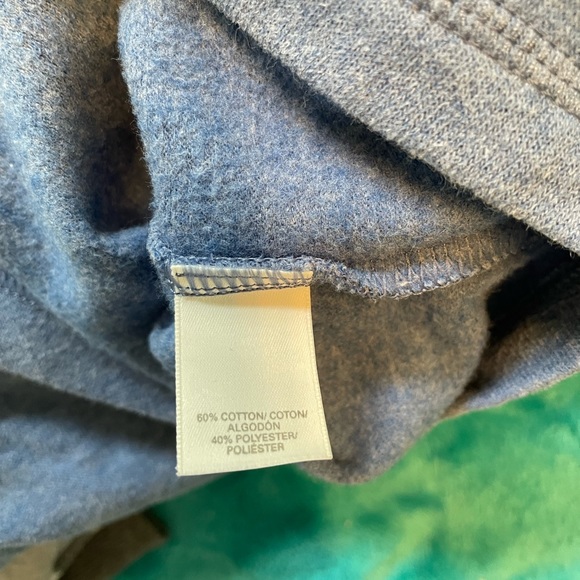 Victoria’s Secret long sleeve sweatshirt size Large in Heather dusty blue - Picture 9 of 9